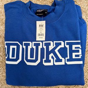 BRAND NEW WITH TAGS, never worn. Duke University pullover sweater. Color is Duke